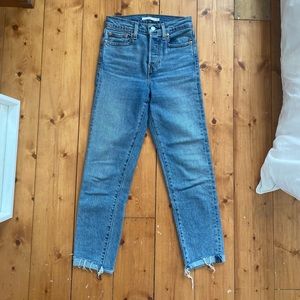 Levi’s Wedgie Icon High-Rise Jeans (size 24)